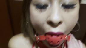 Ravishing Asian Beauty Devoured by Two Massive Pricks and Face-Fucked to Orgasm&#x1F4A6;.