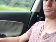Public masturbation in my car when I am driving