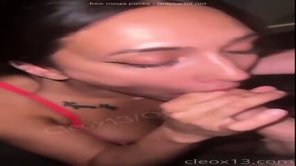 Cleopatra Westbrook Gives A Sloppy Blowjob