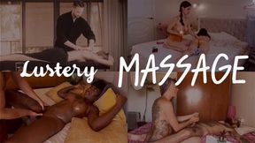 Steamy massage leads to hot fuck session