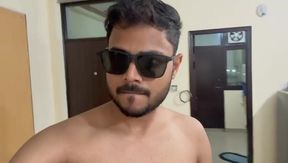 Hot Alone At Home in Night