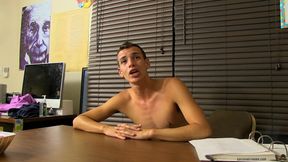 Aaron Talks Bout His First Scene