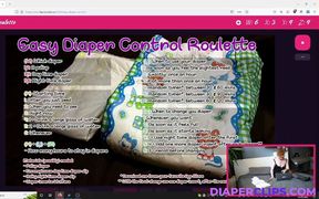 Challenge for Nicole – diaper roulette