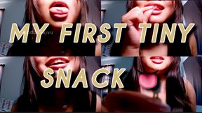 FIRST TINY SNACK