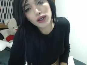 Hot camgirl suck dildo