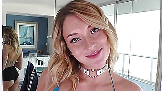 Charlotte Sins is fucked by a gifted shemale Lianna Lawson