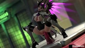 Animated 3D porn action in a fantasy world