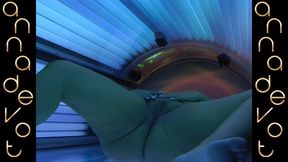 Annadevot - Dildo fucking in the solarium