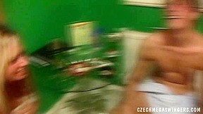 YOUNG CZECH AMATEURS AT MEGA SWINGERS