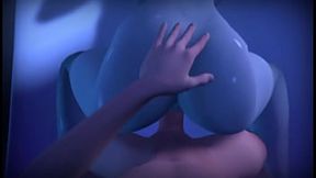 Young Titan Raven Hentai POV