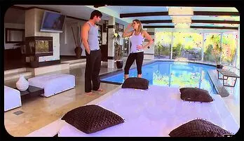 Alanah Rae Sensually Rides Charles Dera by the Poolside