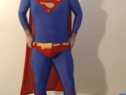 superbulge in superman kit