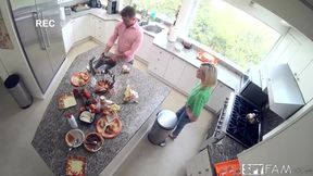 Stepsis Pleads for Stepbro's Attention After Thanksgiving Feast - Kiara Cole