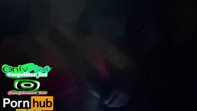 Hot Colombian Latina rides cock in the backseat of an Uber