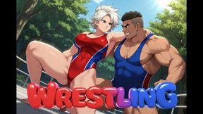 WRESTLING - Childhood Bully Meets You at Reunion, Destroys You Worse Than Before in Garage Rematch Then Rides Your Cock While Reminding You She's Always Stronger (Erotic Audio)