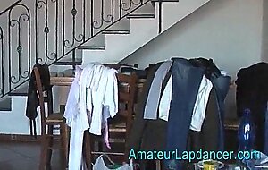 Lapdance by czech amateur student radka