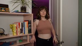 Mean Step-Sister Measuring Your Cock