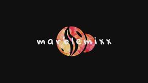 Indian Slut Sucks Big White Cock On The Balcony