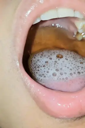 Pissing and spitting in my bitch's mouth