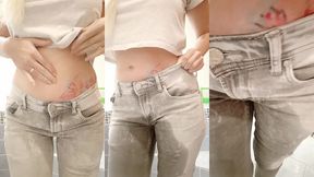 you love me jeans wetting