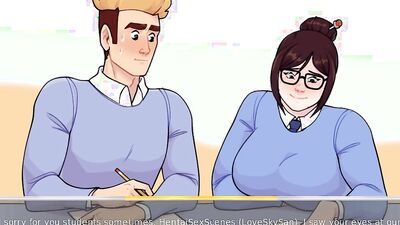 Academy 34 Overwatch (Young & Naughty) - Part 13 My Hot Teacher By HentaiSexScenes