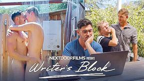 NextDoorFilms - Nice Cocked Writer Dicks Down Bratty Twink Muse