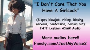 Ebony Co-worker destroys TRANS hottie in lesbian ASMR anal creampie