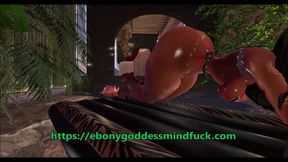 Ebony Goddess Gooning Encouragement