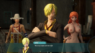 One Piece Odyssey Nude Mod Installed Game Part 20 Nami And robin Nude Gameplay [18+]