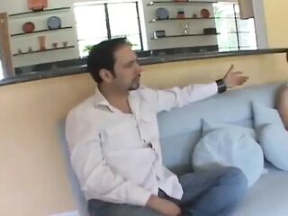 Sexually excited Teen Beauty Gets 3 Hard Rods to Play with 'em