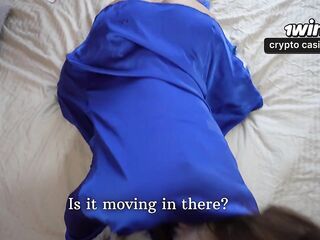 Stepdaughter anal on XMas morning. This babe’s mother in the next room