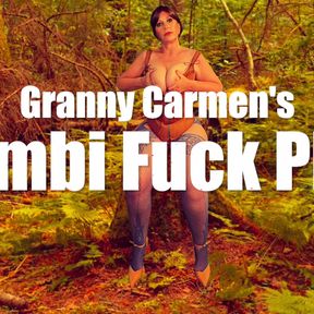 Granny Carmen&#039;s Bambi Fuck Play