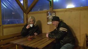 Interracial fuck in front of her husband