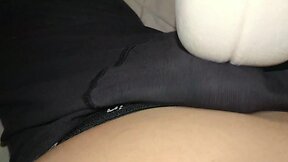 Hitachi wand vibrating my pecker through my boxers dmvtoylover