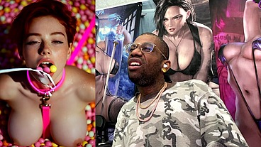 POV Fucking Tight Big Breast Ginger Teens In Candy Heaven, AI Generated