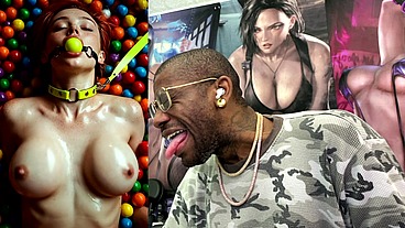 POV Fucking Tight Big Breast Ginger Teens In Candy Heaven, AI Generated