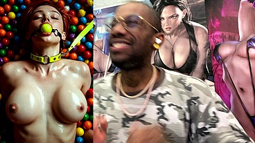 POV Fucking Tight Big Breast Ginger Teens In Candy Heaven, AI Generated