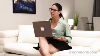 Dana Vespoli's Urgent Threesome: Boss Meets Cock