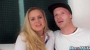 Stranger Leaves A Hefty Deposit In Barra Ass While Cuckold Watches
