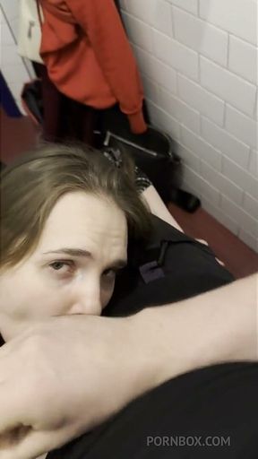 She Sucks off the First Guy She Meets at a Nightclub