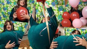 Holly Loves Balloons and Wants to Be One (Lost old footage)