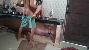 Husband Fucks His Wife in the Kitchen