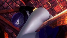 raven takes a ride on the wooden pony bsdm - titans porn