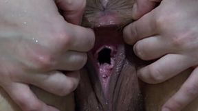 Lesbian play with obedient BBW, dripping wax, licking anal, doing full vaginal fisting  Anilingus for juicy PAWG Doggystyle and gaping hairy cunt close up