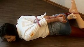 Julian A In Hogtied And Gagged