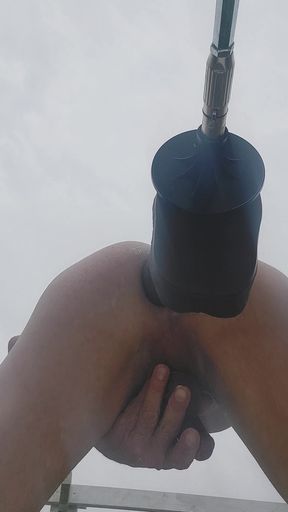 Sex machine big huge dildo