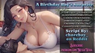 A Birthday Boy's Surprise | Erotic Audio