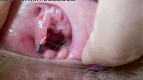 Extreme Close Up Big Clit Vagina Asshole Mouth Giantess Fetish Video Hairy Body