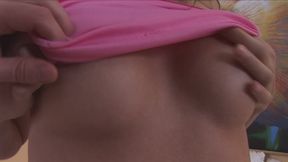 Pretty russian teen has sexy tits and loves to be banged