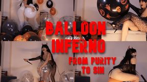 Balloon Inferno: From Purity to Sin